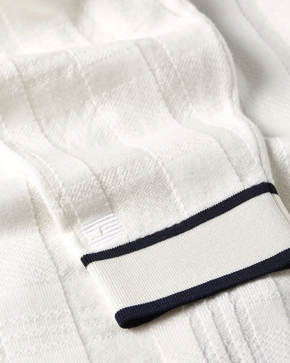 Tommy Hilfiger ICON CHECK CARDIGAN Kadın Krem Kazak