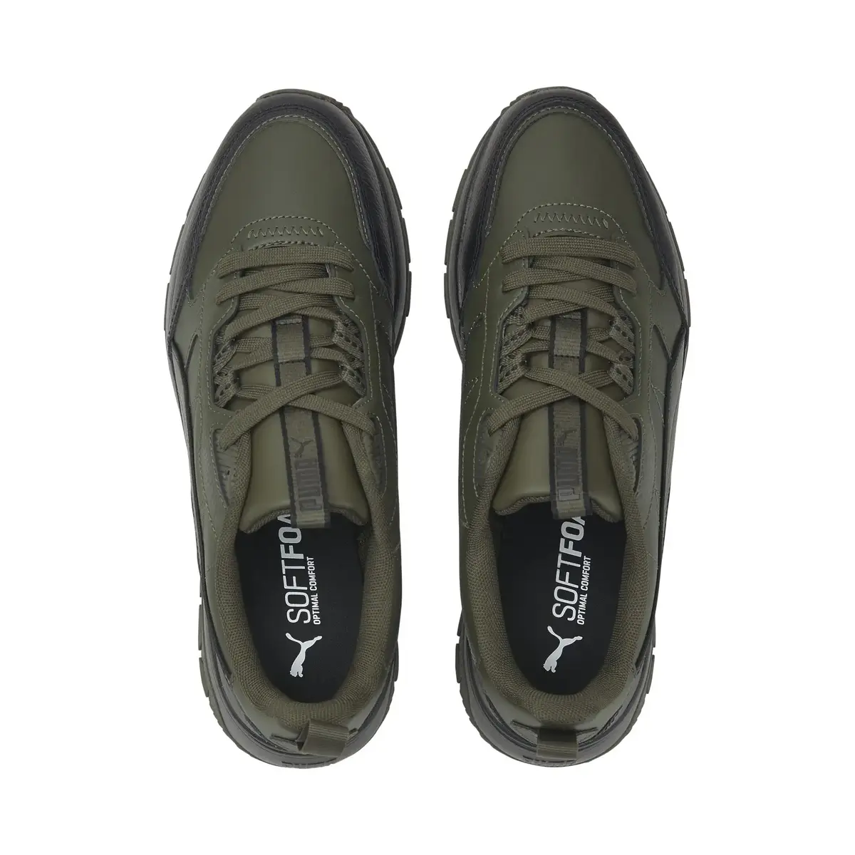 Puma R78 Trek Lth Haki Erkek Günlük Spor Ayakkabı