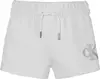 Calvin Klein METALLIC CK SHORTS, YAF Beyaz Çocuk Şort