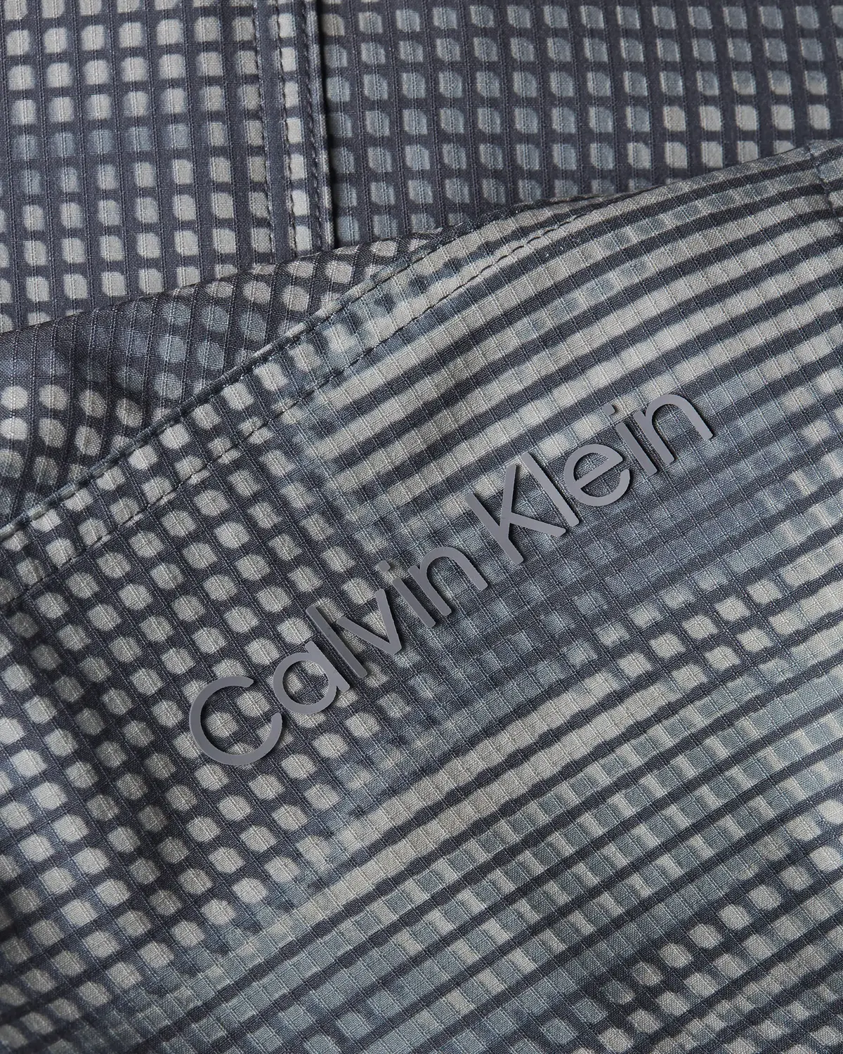 Calvin Klein WO - WIND JACKET Erkek Gri Mont