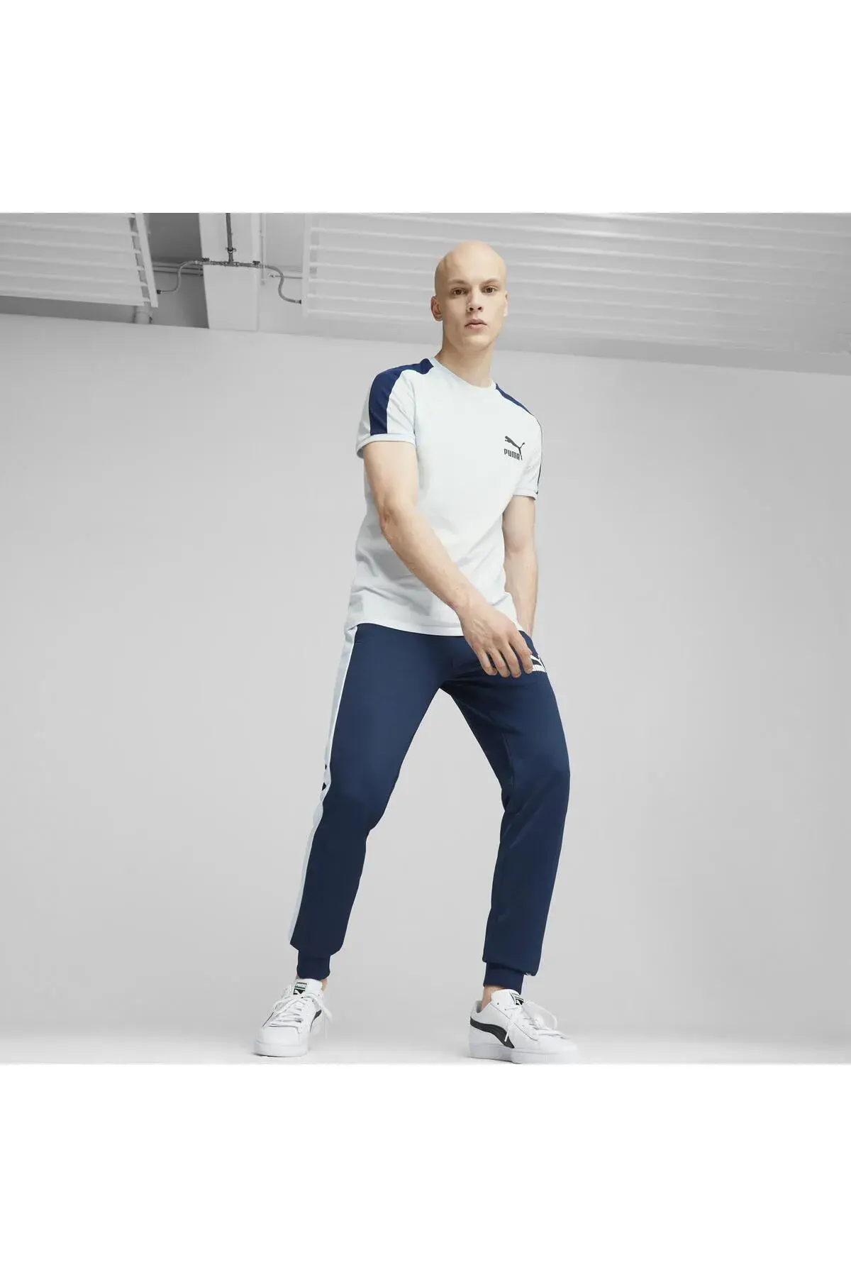 Puma T7 ICONIC Track Pants (s) PT Mavi Erkek Eşofman Altı