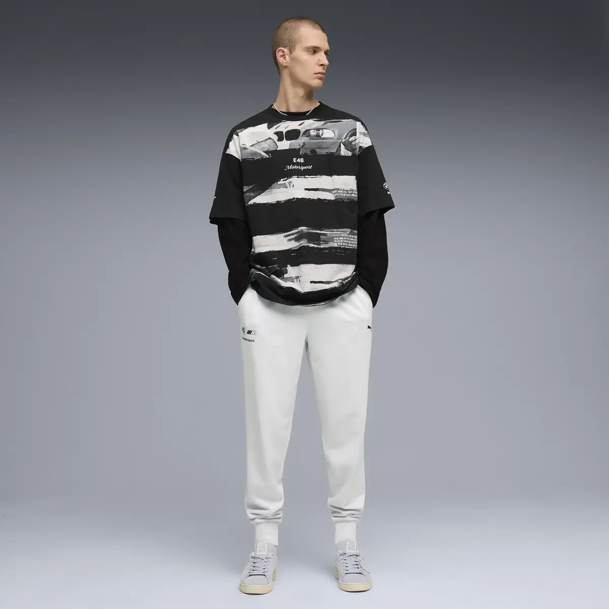 Puma BMW MMS Ess Pants Ft Beyaz Erkek Eşofman Altı