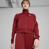 Puma ICONIC T7 Track Jacket Bordo Kadın Sweatshirt