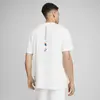 Puma BMW MMS NEW ESS LOGO TEE Beyaz Erkek T-Shirt