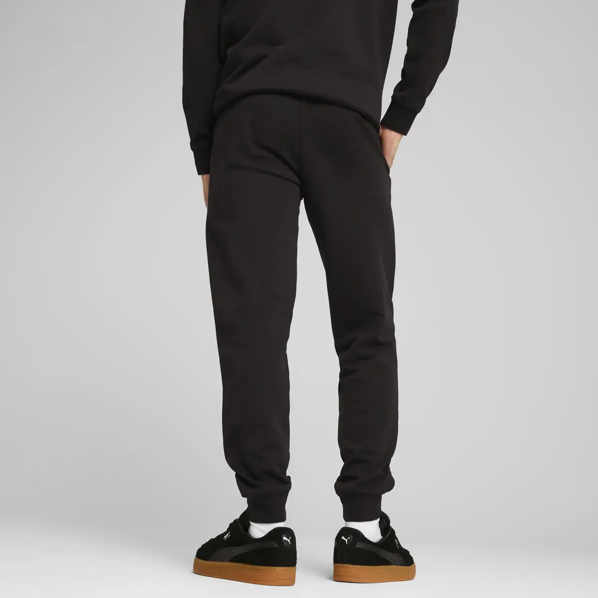 Puma ESS No. 1 Logo Sweatpants TR cl Siyah Erkek Eşofman Altı