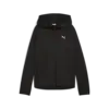 Puma EVOSTRIPE Full-Zip Hoodie Siyah Kadın Sweatshirt