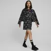 Puma Downtown Aop Mini Skirt Siyah Kadın Mini Etek