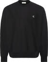 Calvin Klein PREMIUM TERRY MONOGRAM CN SWEATS Siyah Erkek Sweatshirt Calvin Klein PREMIUM TERRY MONOGRAM CN SWEATS Siyah Erkek Sweatshirt