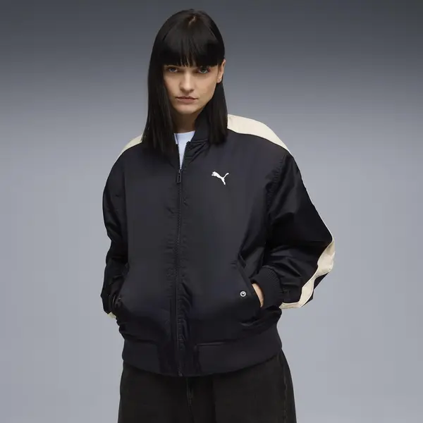 Puma T7 Bomber Jacket Lacivert Erkek Ceket