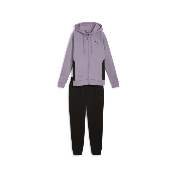 Puma Classic Hooded Tracksuit FL Siyah Kadın Eşofman Takımı