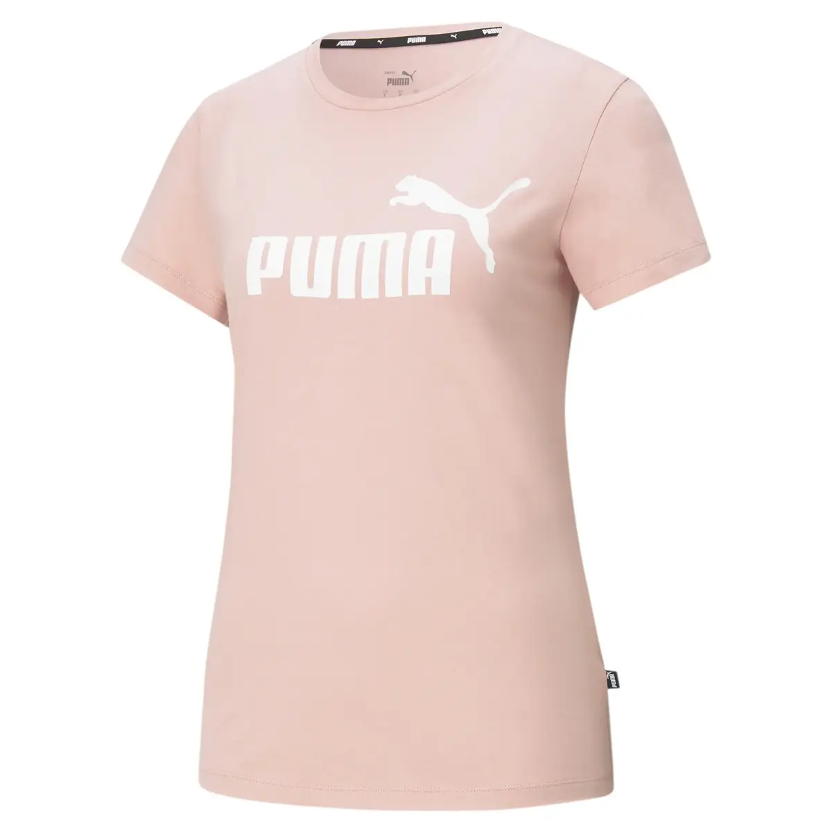 Puma ESS Logo Tee Pembe Kadın T-Shirt