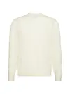 Calvin Klein LS 100% MERINO CREW, YAC Erkek Beyaz Kazak