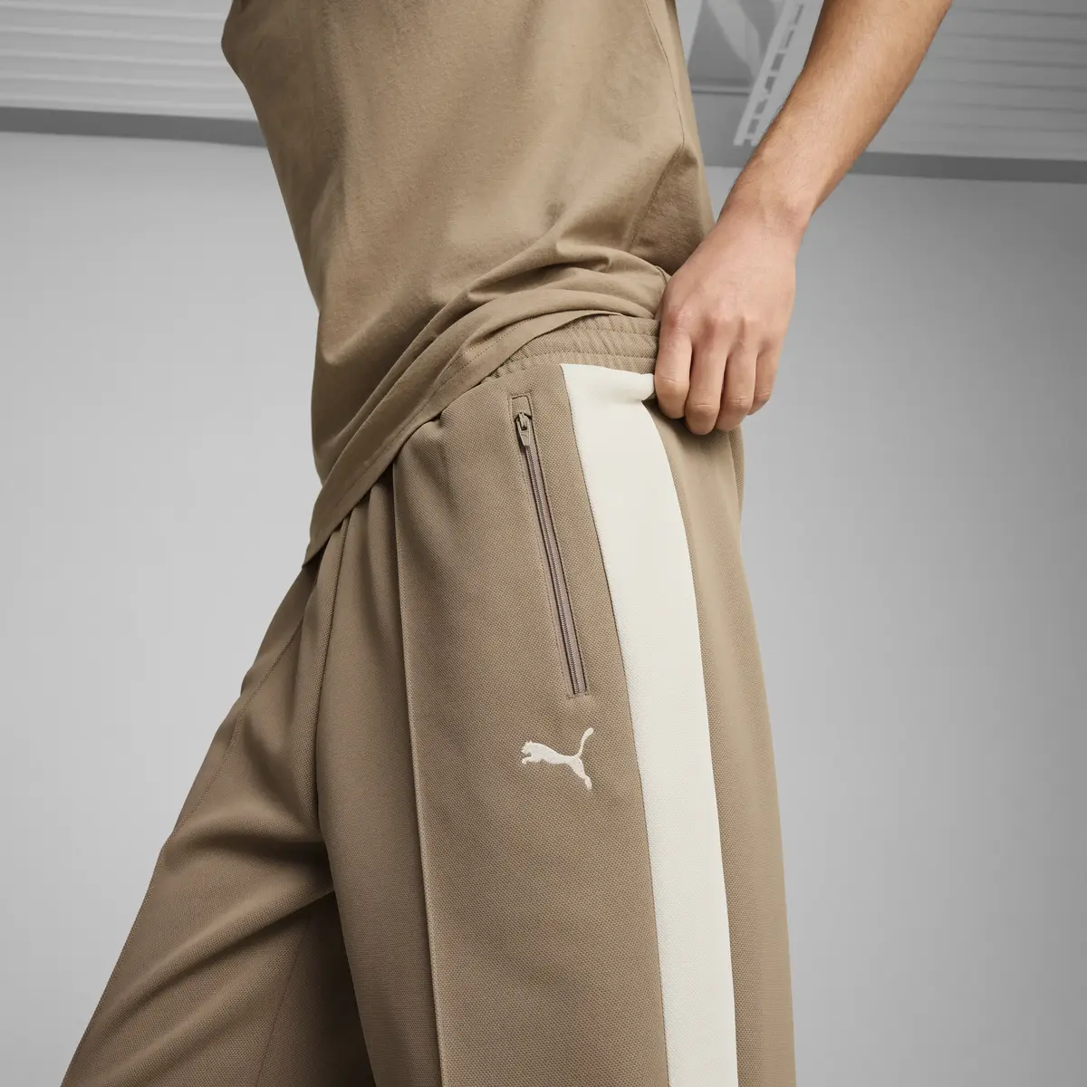 PUMA T7 ALWAYS ON Track Pants Kahverengi Erkek Eşofman Altı