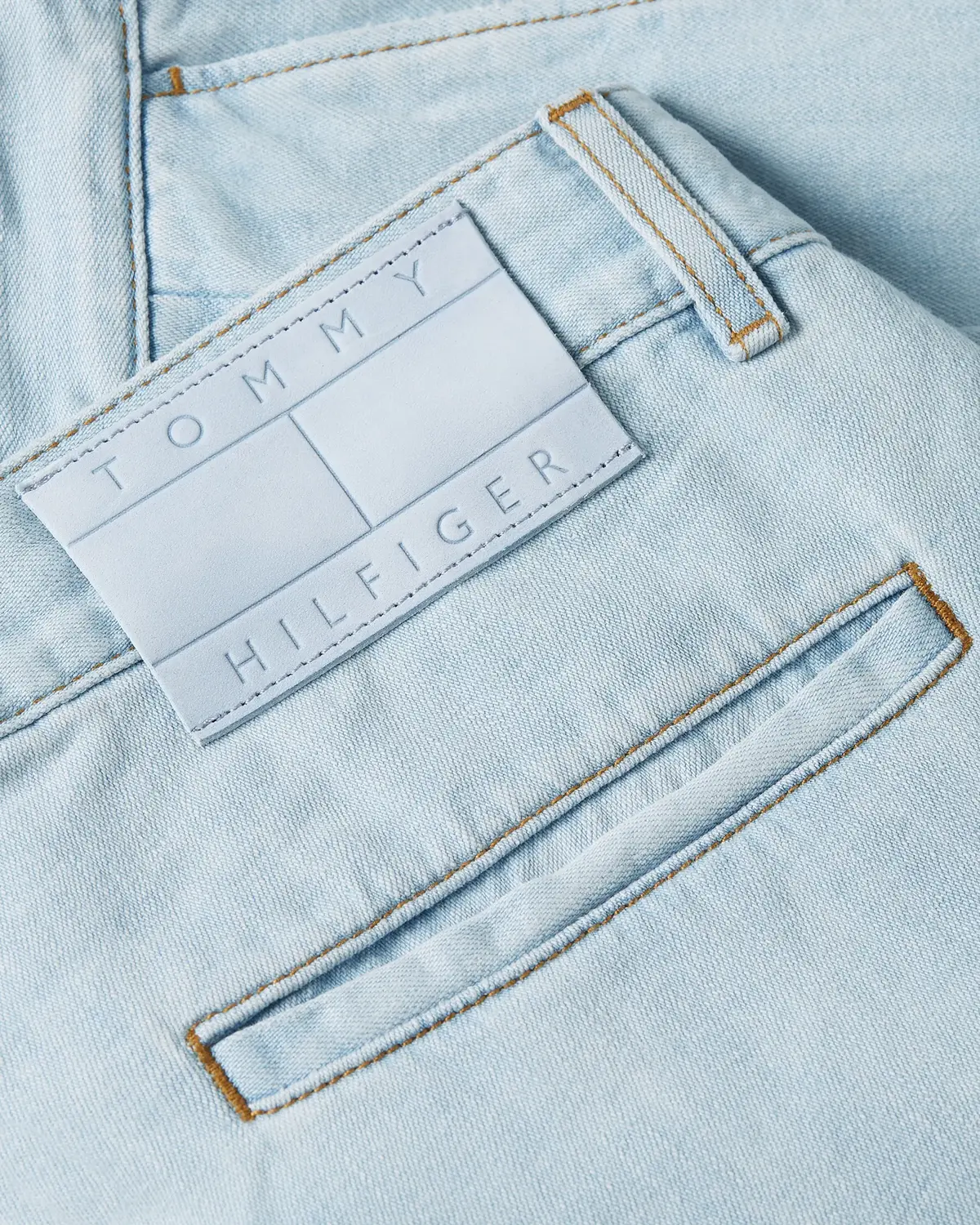 Tommy Hilfiger T1 CHINO 5-PKT LIGHT, 1AH Mavi Erkek Jean Pantolon