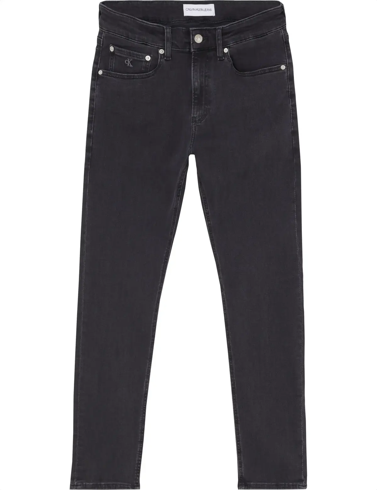 Calvin Klein CKJ 016 SKINNY Erkek Antrasit Kot Pantolon