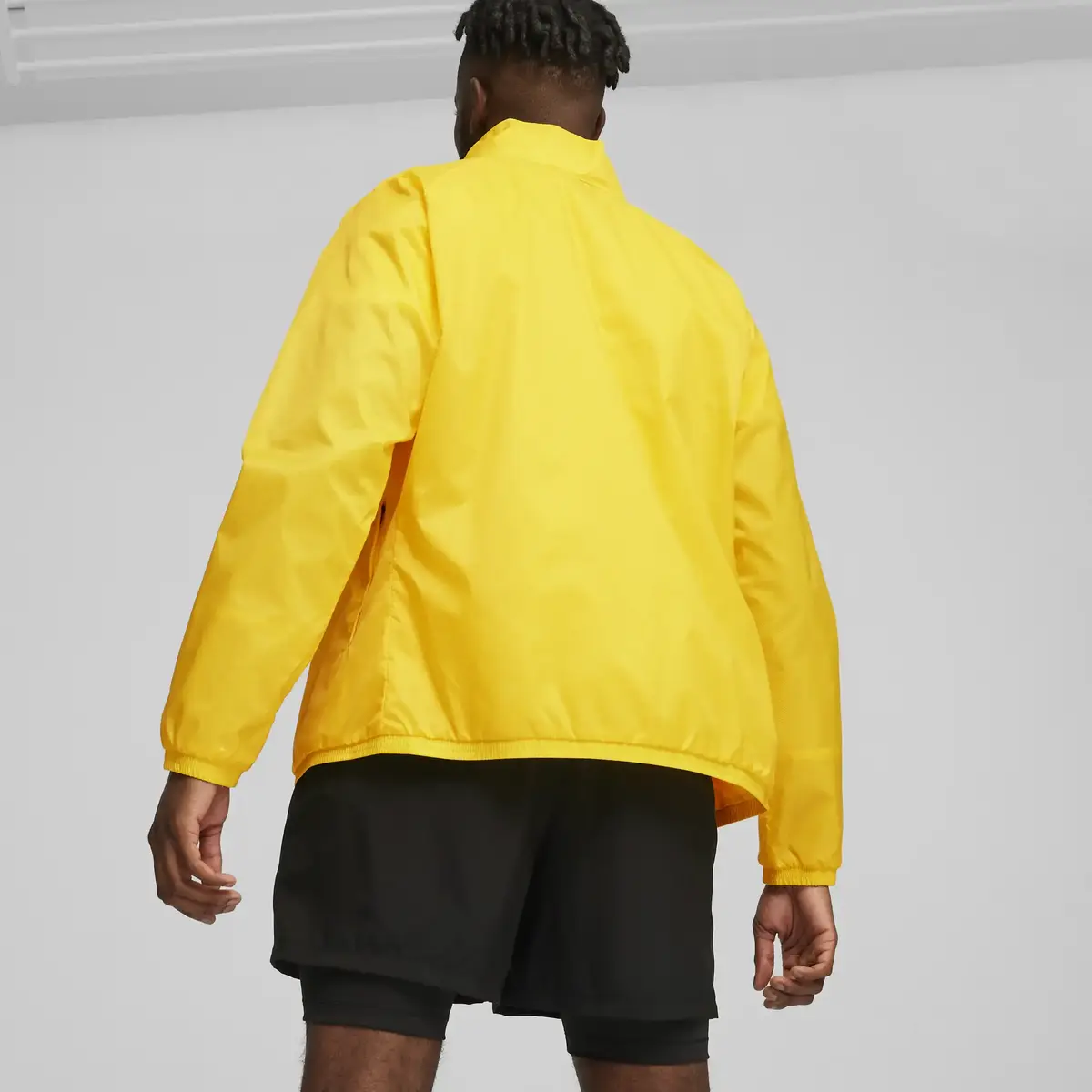 Puma teamGOAL All Weather Jacket Sarı Erkek Yağmurluk