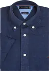 Tommy Hilfiger PIGMENT DYED LINEN R, DCC Lacivert Erkek Gömlek