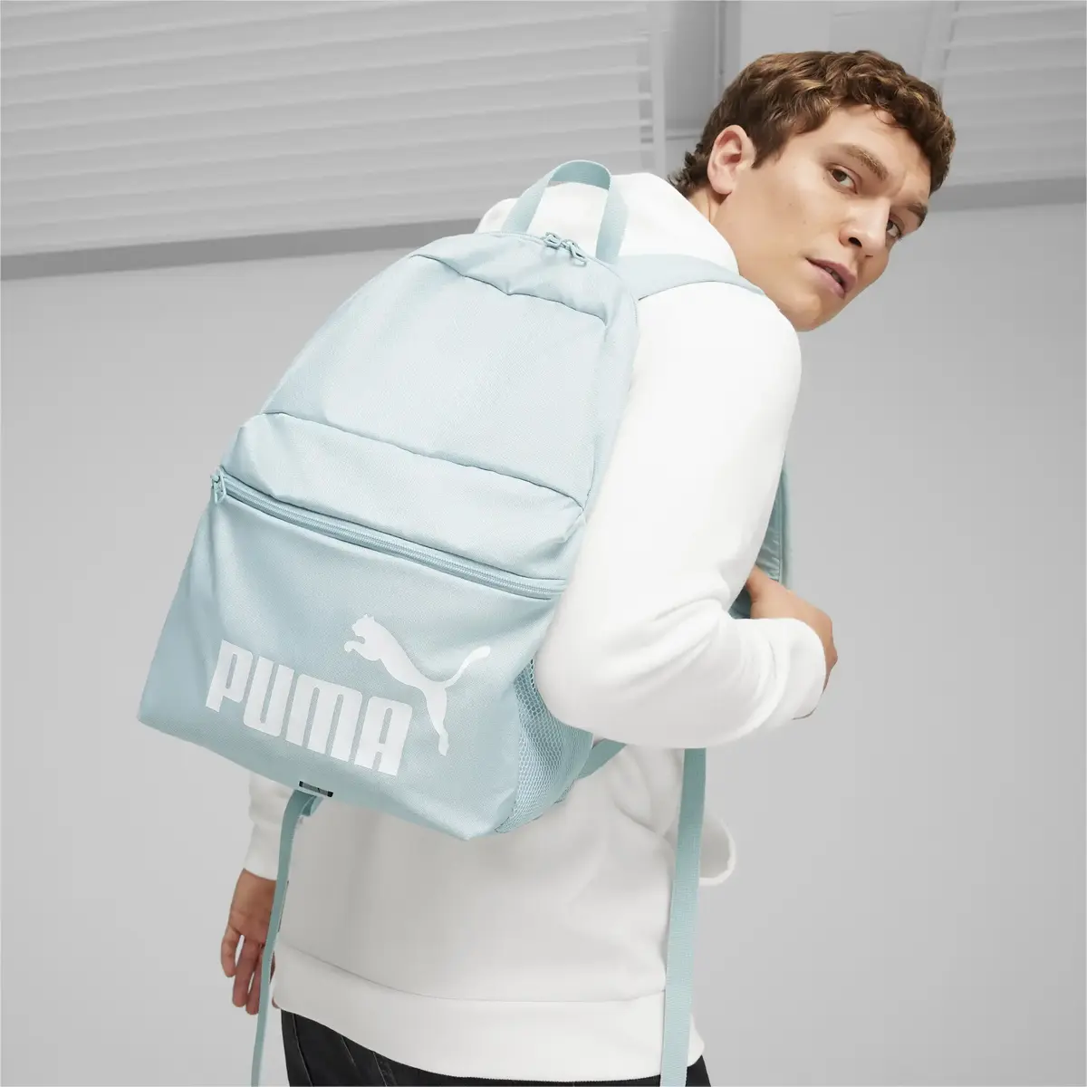 Puma Phase Backpack Açık Mavi Unisex Sırt Çantası