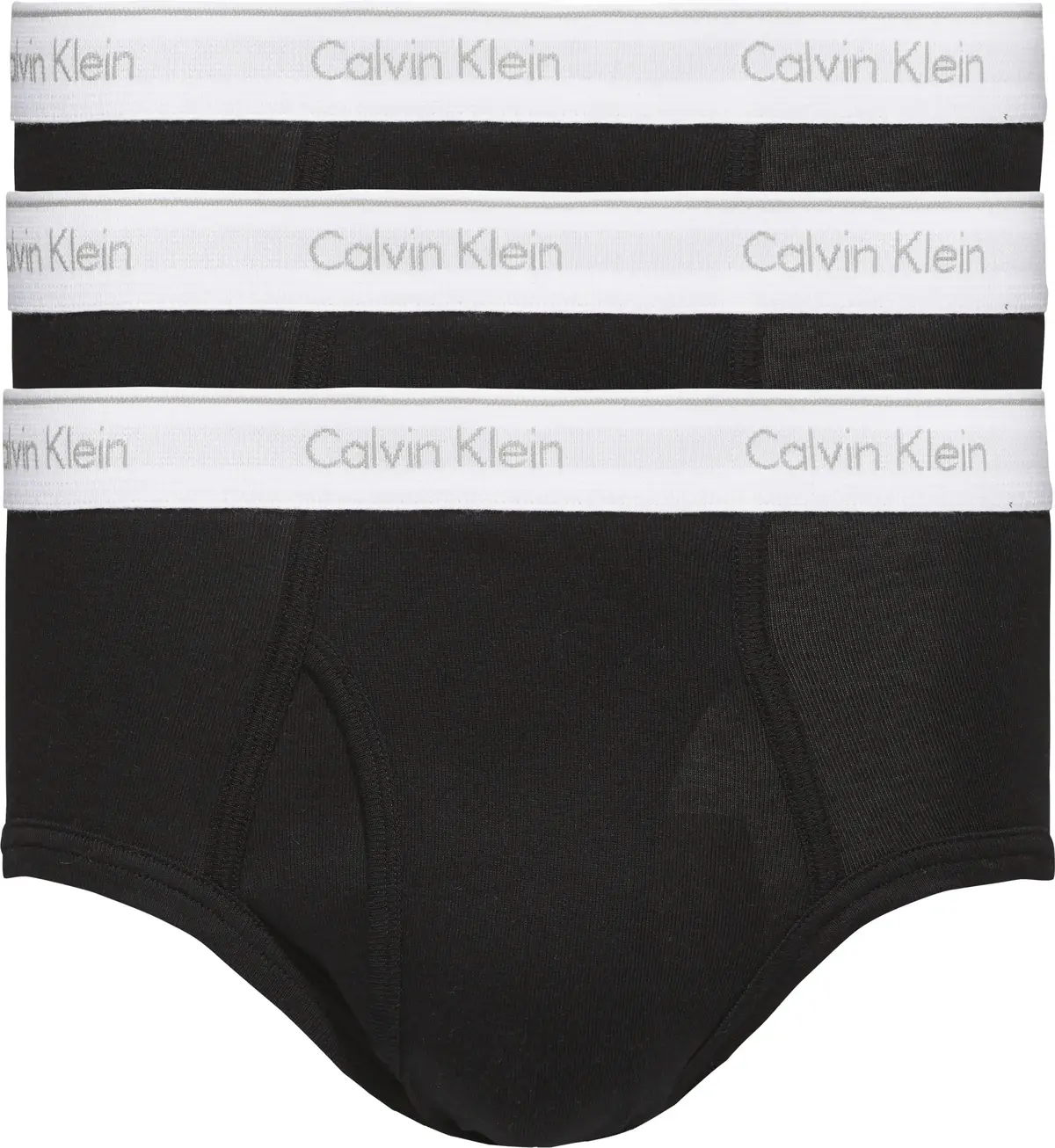 Calvin Klein 3P BRIEF Erkek Siyah Slip Set