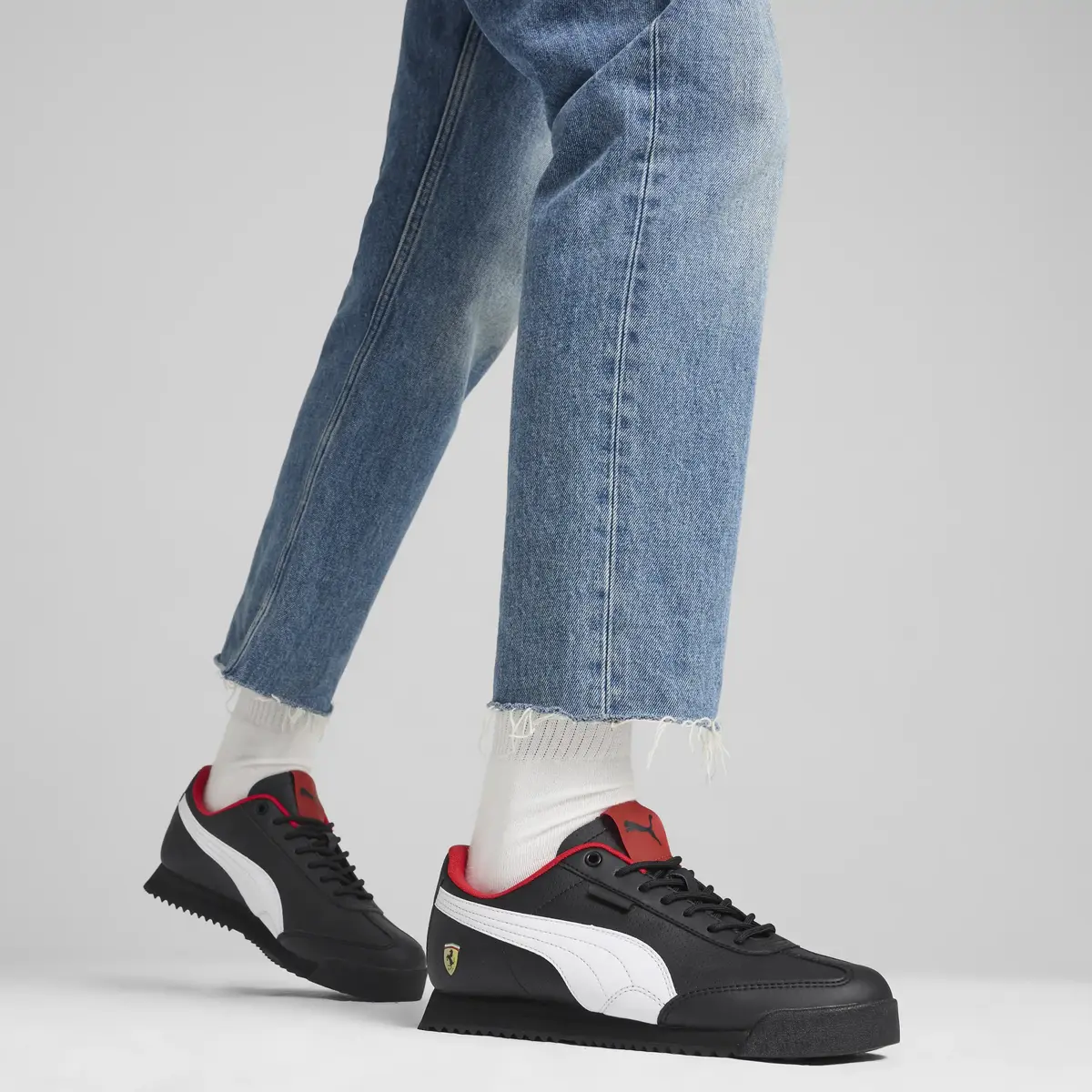 Puma Ferrari Roma Via Siyah Erkek Günlük Spor Ayakkabı
