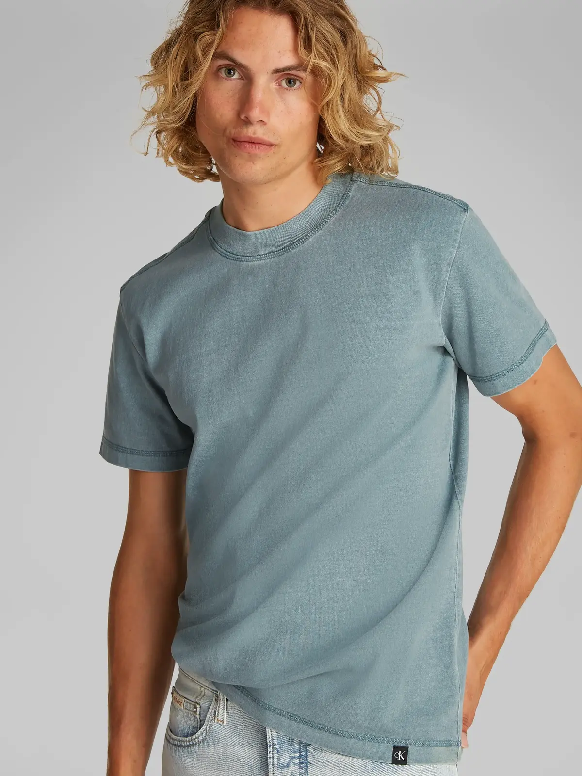 GARMENT DYE TEE, CKM