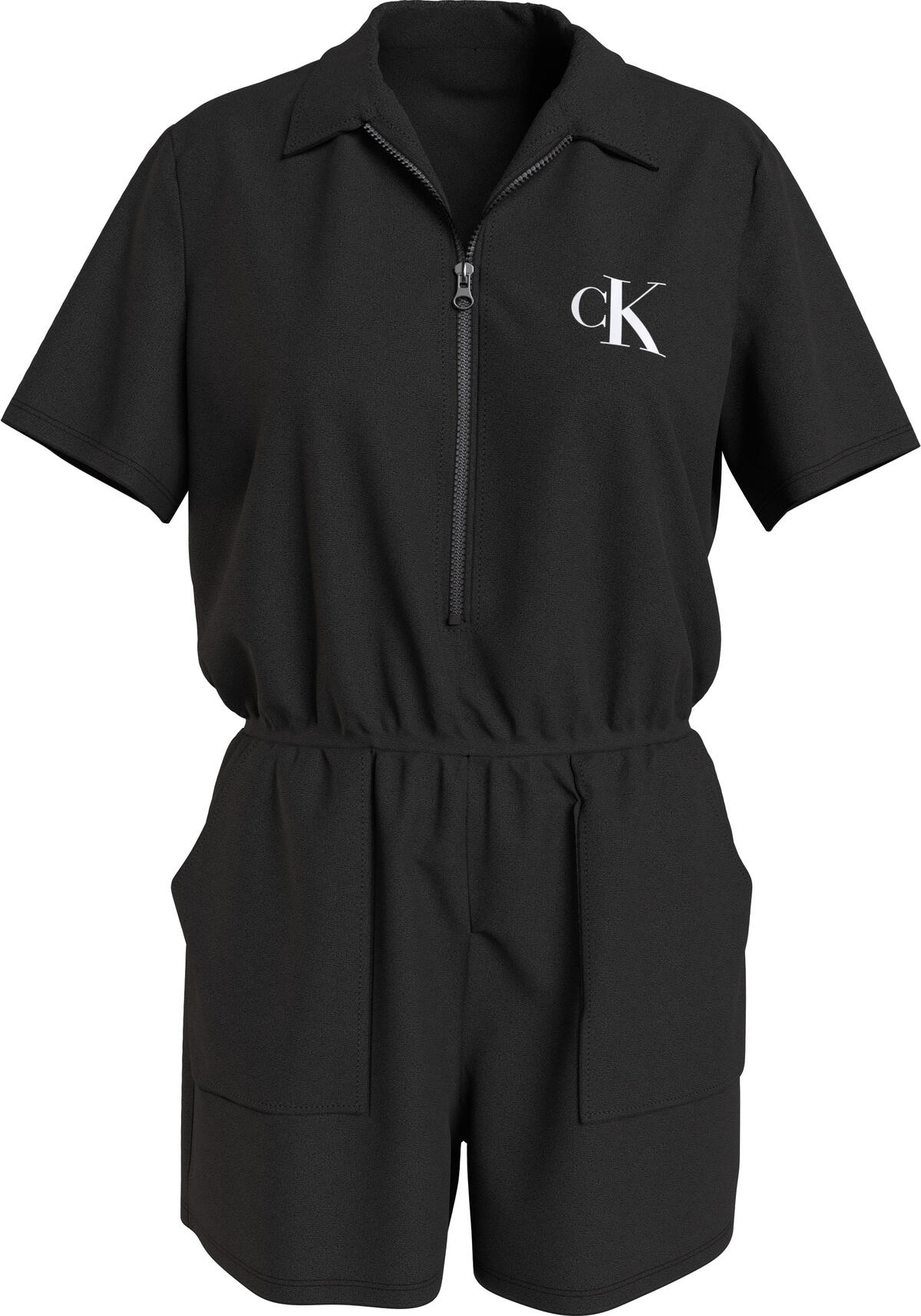 Calvin Klein ROMPER Kadın Siyah Tulum