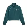 Puma T7 Track Jacket Yeşil Kadın Fermuarlı Sweatshirt