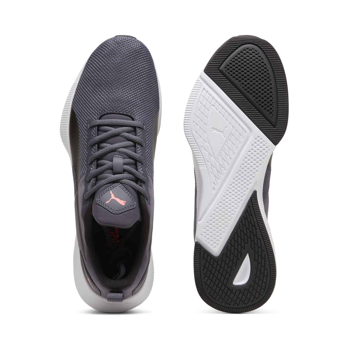 Puma FLYER RUNNER Gri Unisex Yürüyüş ve Koşu Ayakkabısı