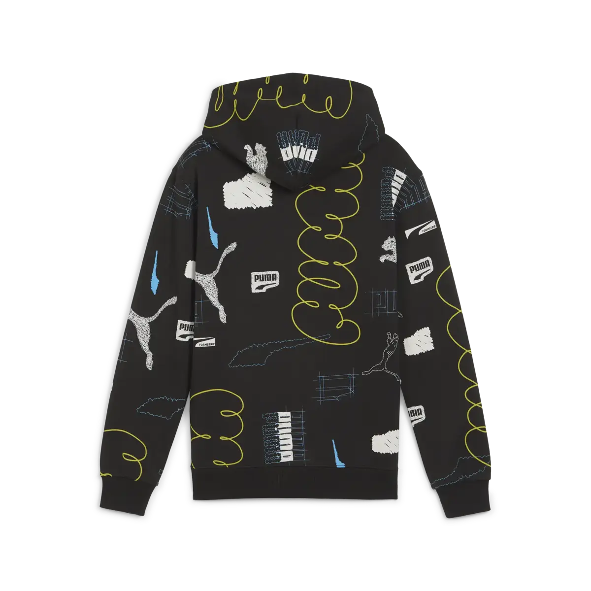 Puma CLASSICS BRAND LOVE Hoodie Siyah Erkek Sweatshirt