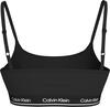 Calvin Klein BRALETTE-RP Kadın Siyah Bikini Üstü