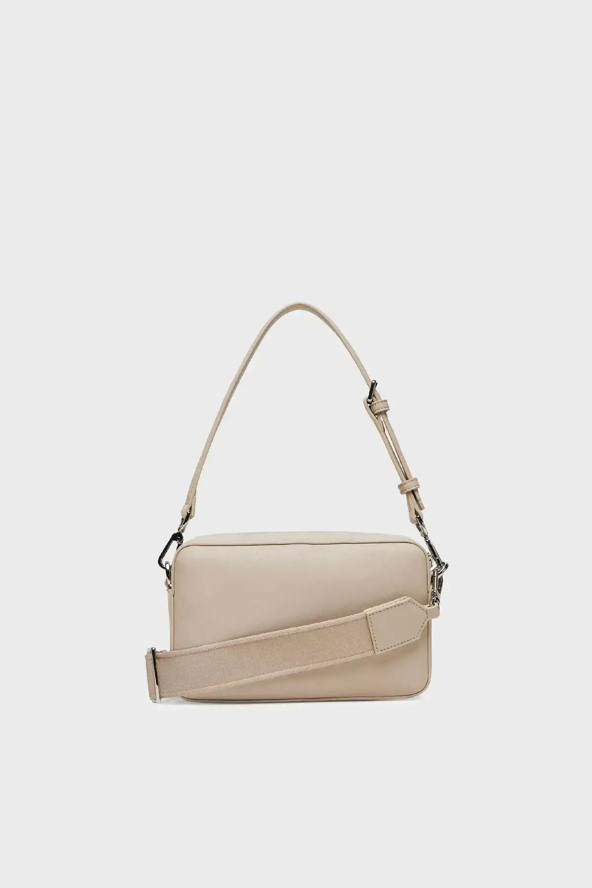 Calvin Klein CK MUST AOP DOUBLE STRAPS CAMERA Mor Kadın El Çantası