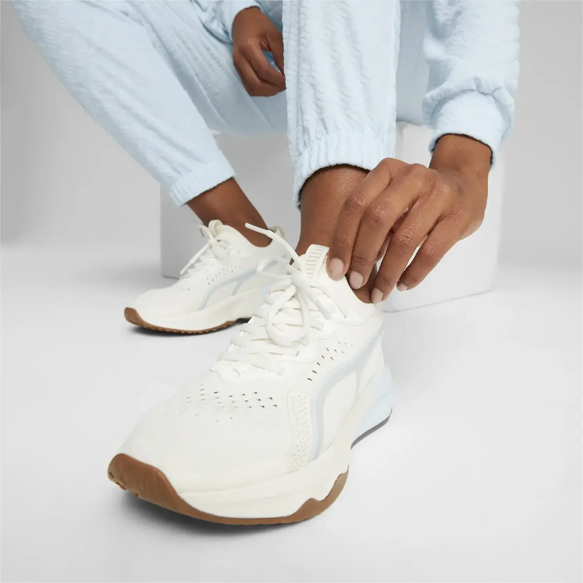 Puma PWR XX Nitro Luxe Wn s Beyaz Kadın Günlük Spor Ayakkabı
