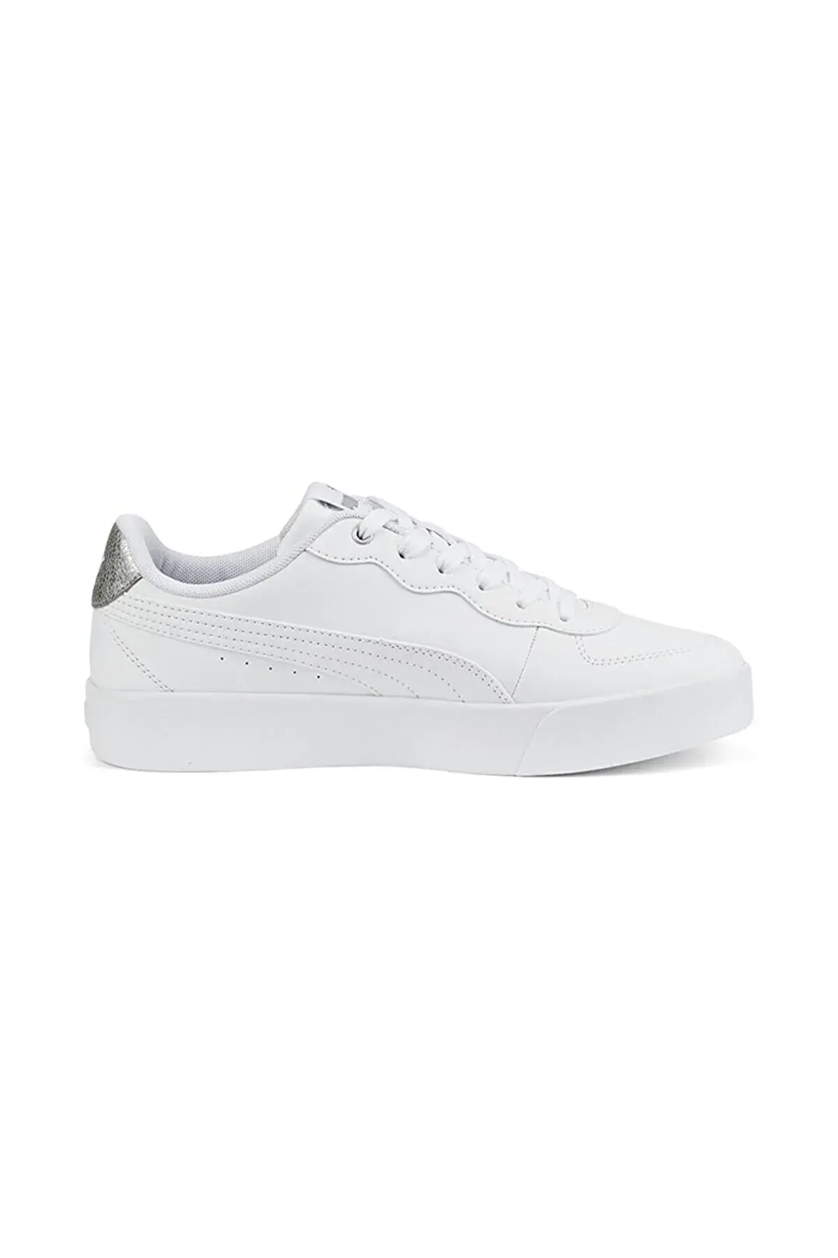 Puma Skye Clean Distressed Beyaz Kadın Günlük Spor Ayakkabı