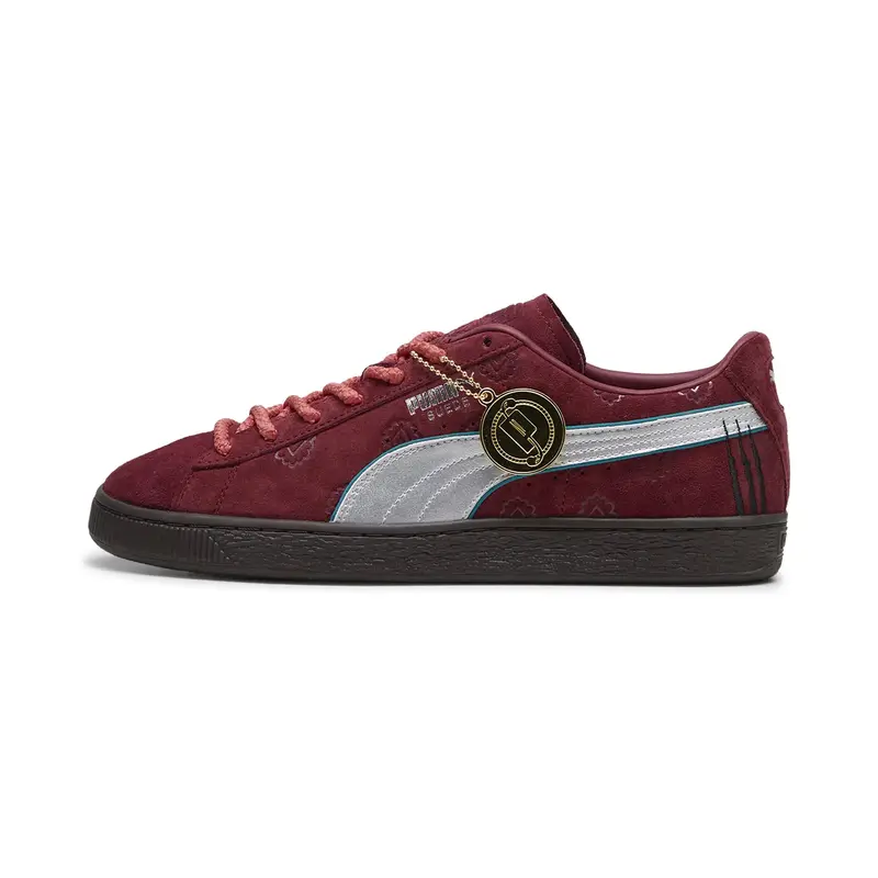 PUMA Suede 2 ONE PIECE Bordo Unisex Günlük Spor Ayakkabı