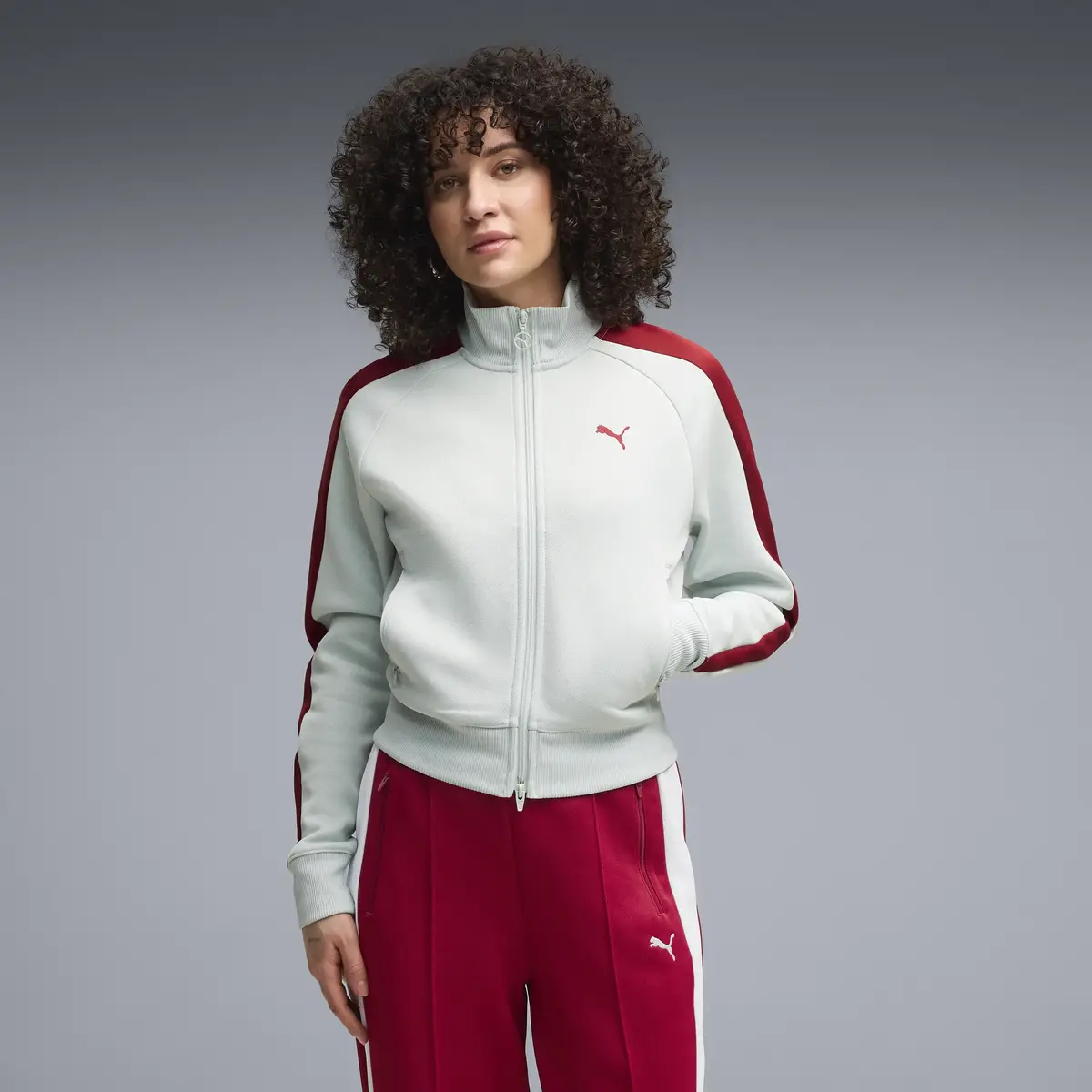 Puma T7 Jacket Beyaz Kadın Ceket