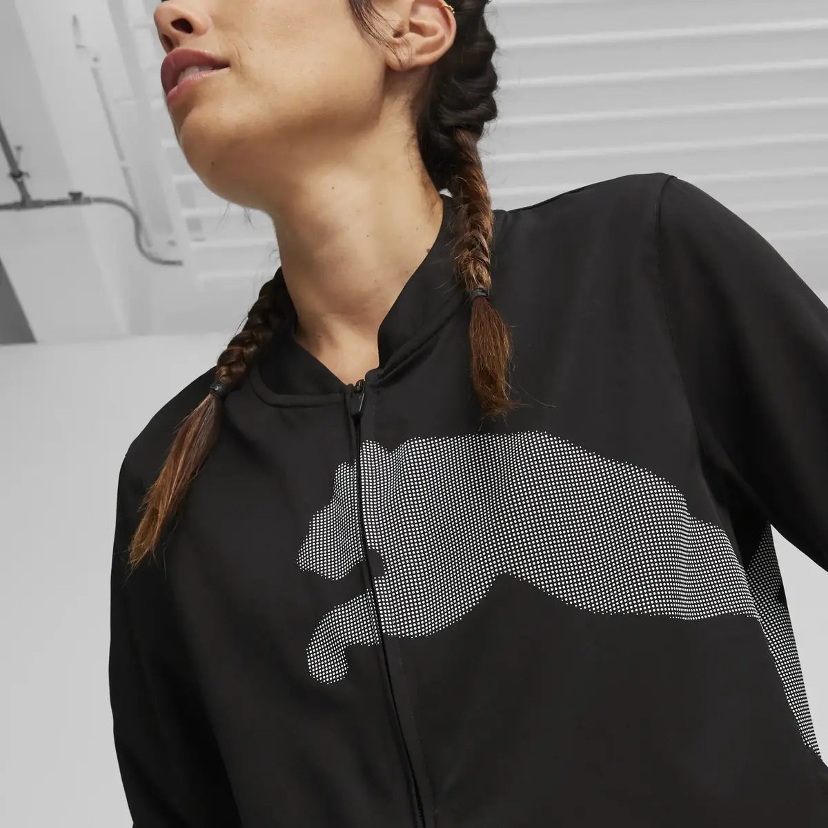 Puma Train All Day BIG CAT JACKET Kadın Ceket