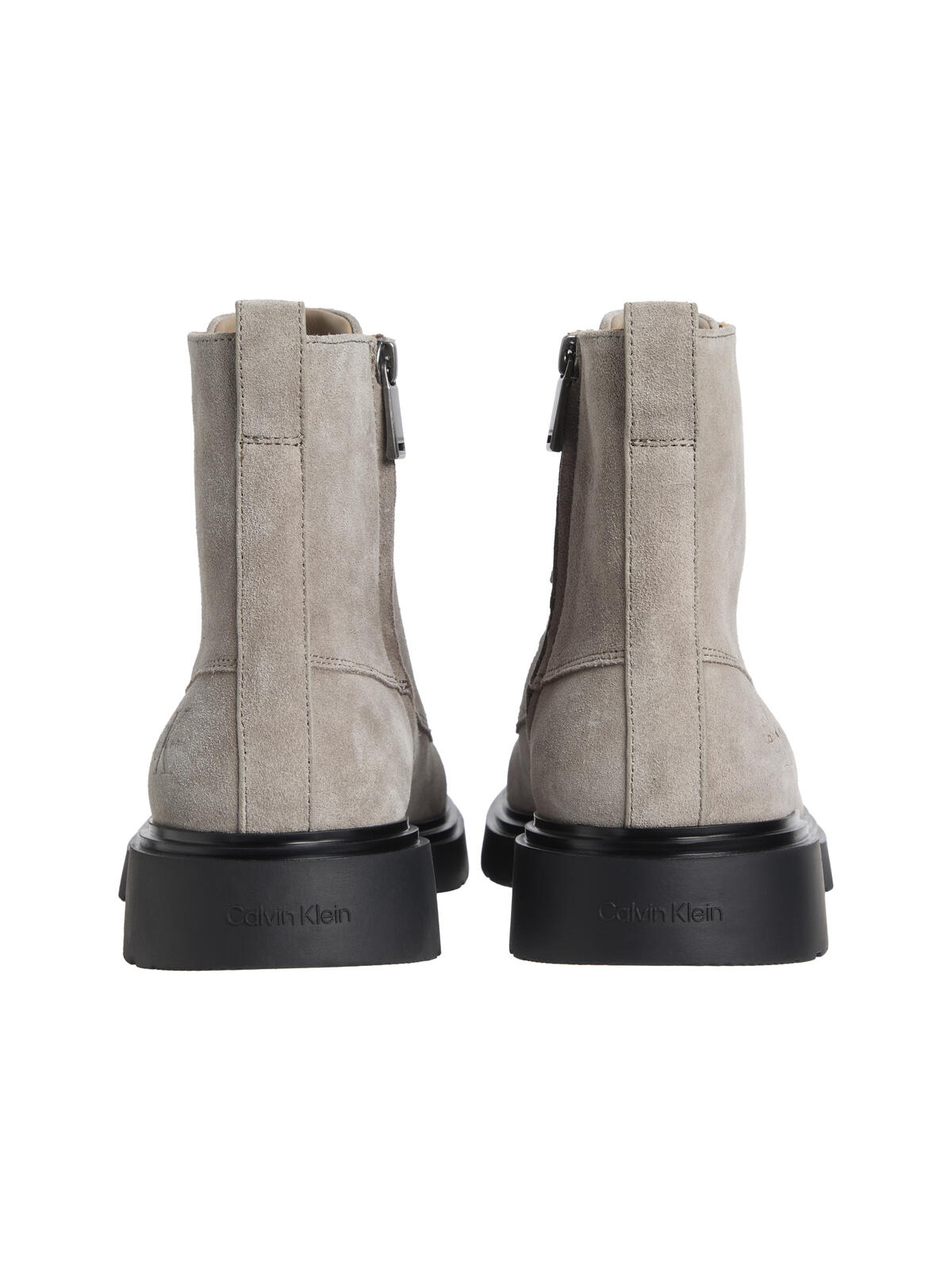 Calvin Klein COMBAT ESS LACE UP ZIP BOOT SU Gri Erkek Bot Calvin Klein COMBAT ESS LACE UP ZIP BOOT SU Gri Erkek Bot