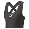 Puma T7 Crop Top Siyah Kadın T-Shirt
