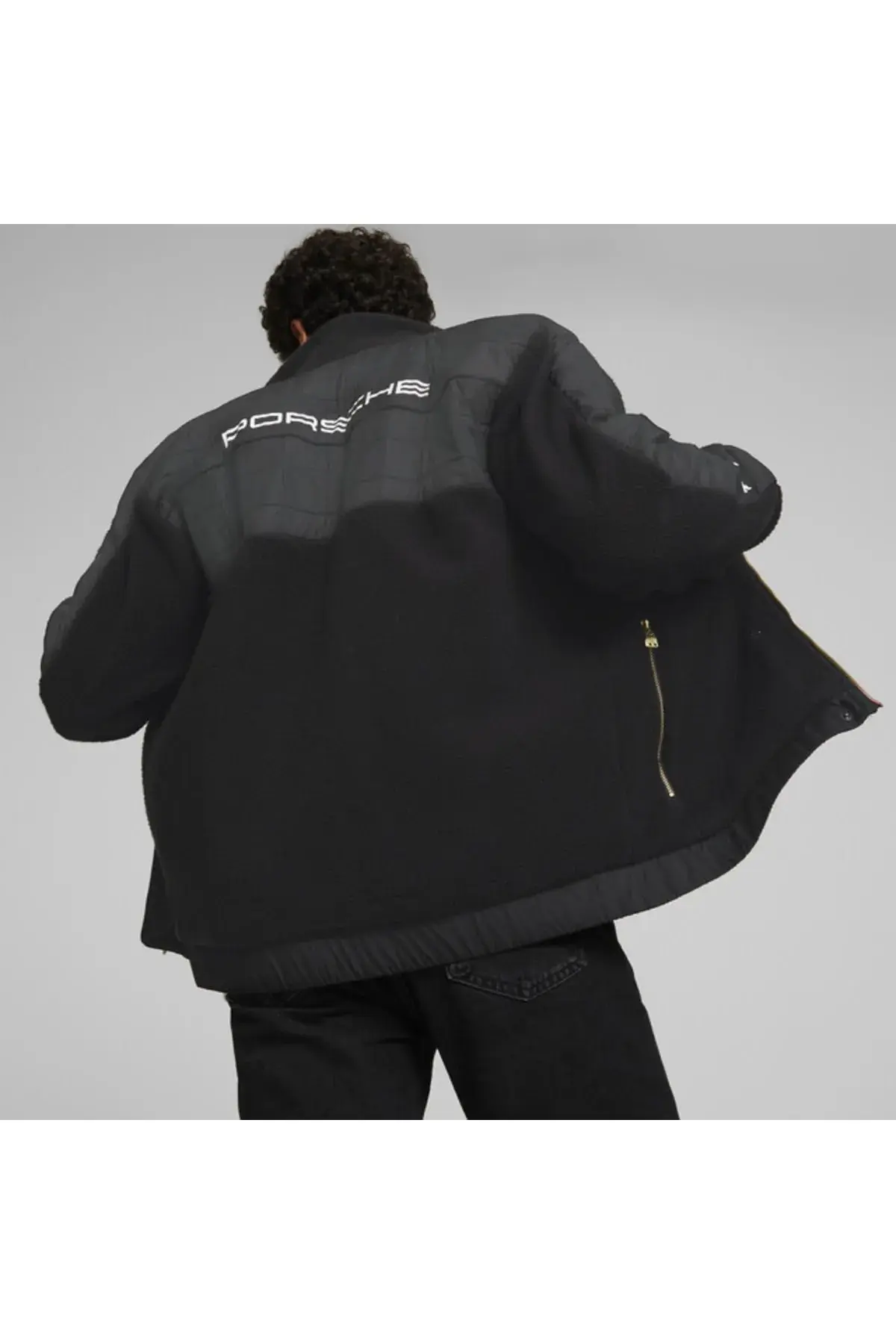 Puma Pl Statement Jacket Siyah Erkek Fermuarlı Ceket