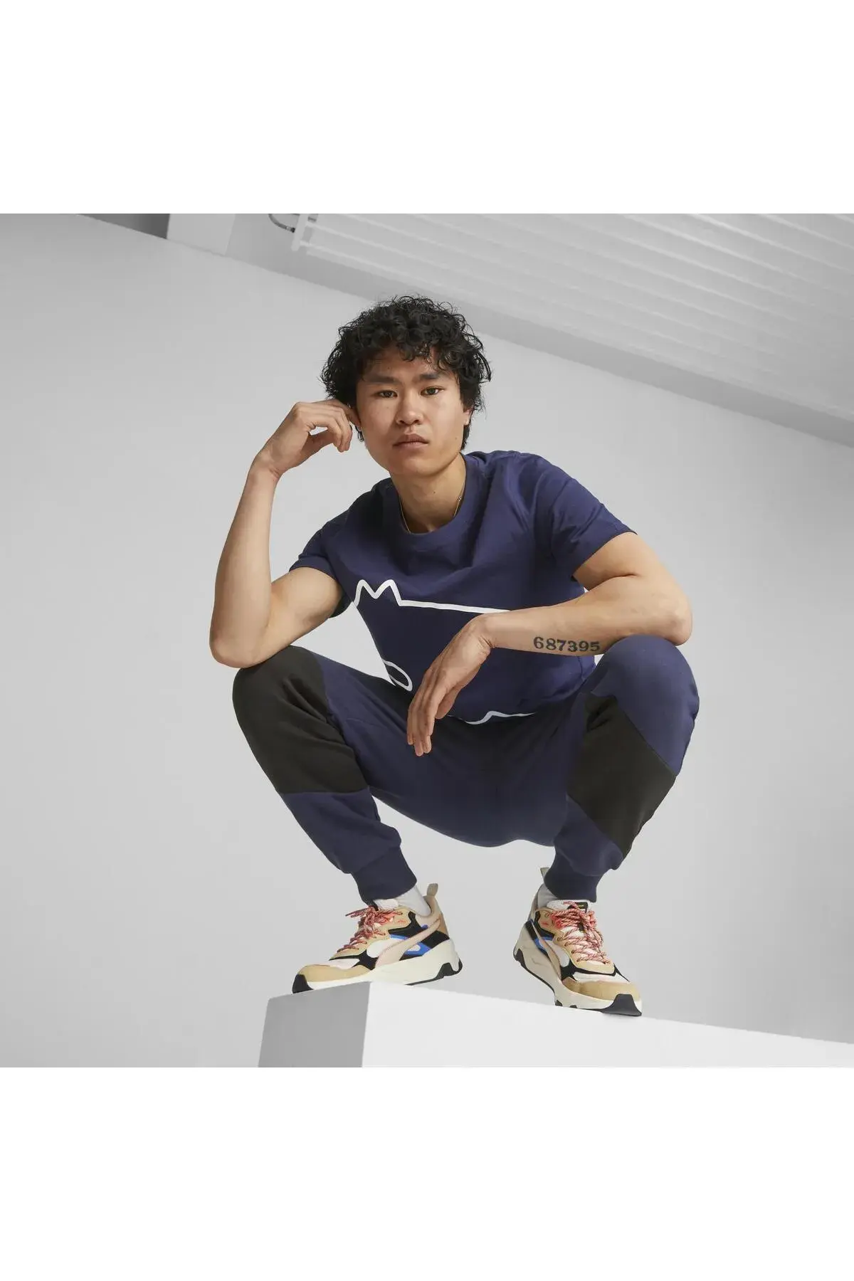 Puma Trinity Open Road Kırık Beyaz Erkek Günlük Spor Ayakkabı