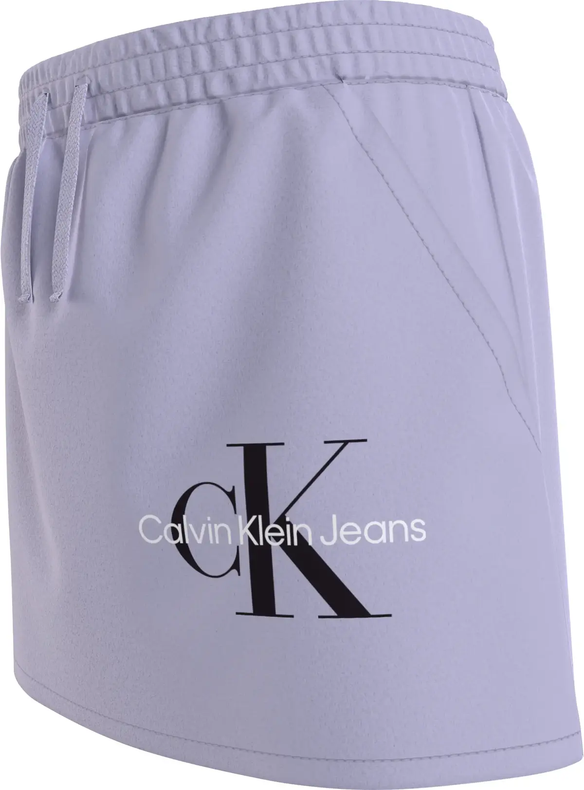 Calvin Klein MONOGRAM OFF PLACED Kadın Lila Etek