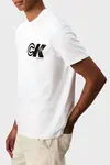 Calvin Klein SS 20S CK SPORT LOGO GRAPHIC TEE Beyaz Erkek Tişört