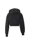 Puma Classics Cropped Hoodie Tr Siyah Kadın Hoodie