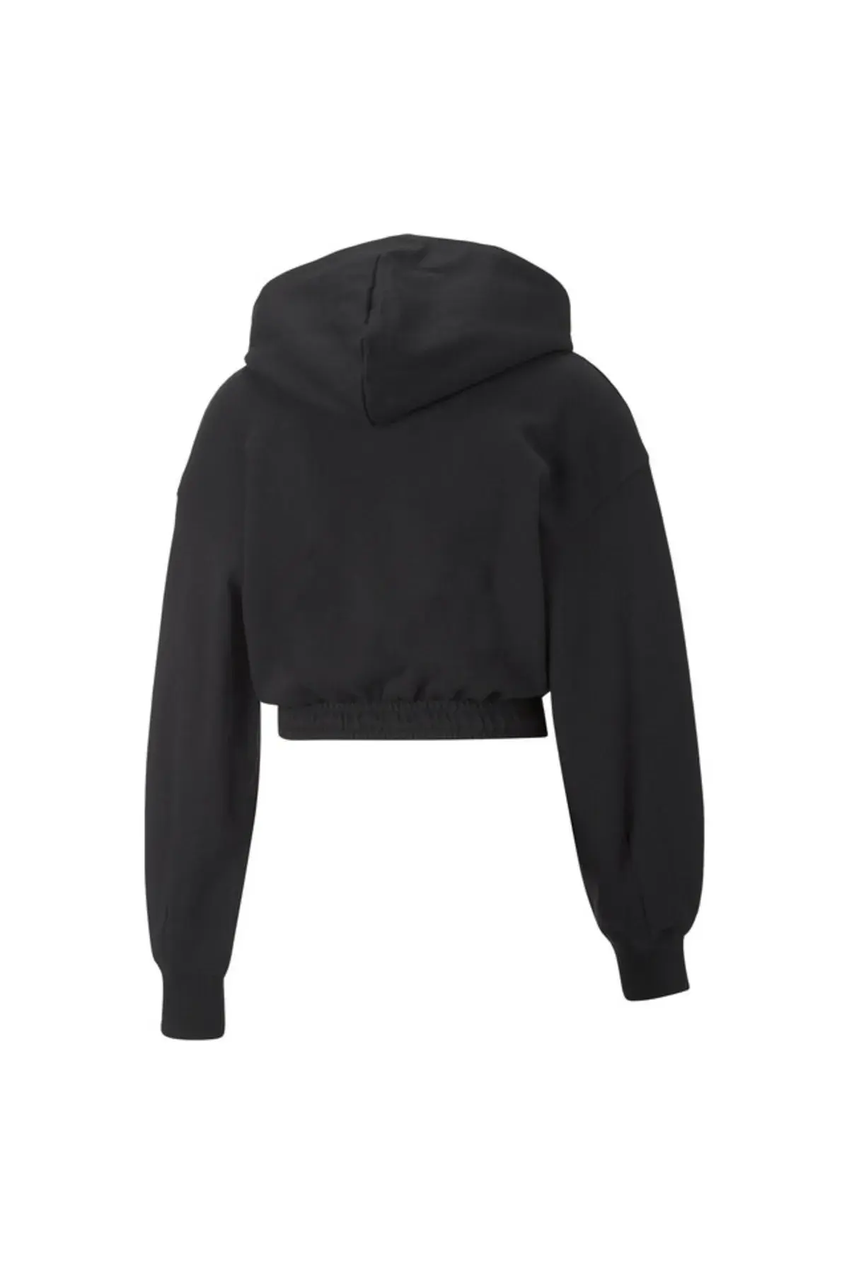 Puma Classics Cropped Hoodie Tr Siyah Kadın Hoodie