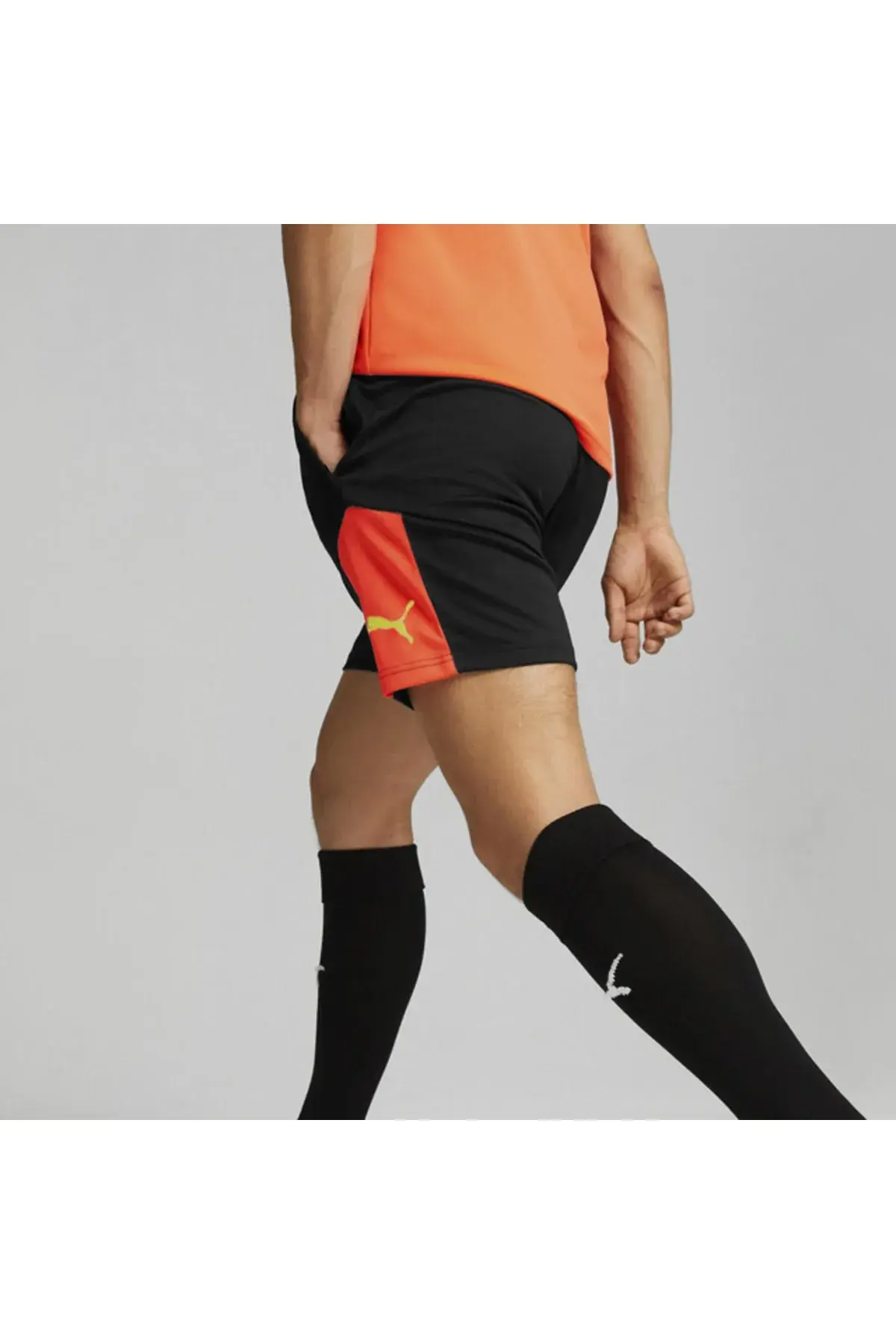 Puma İndividualfınal Training Shorts Siyah Erkek Futbol Şort