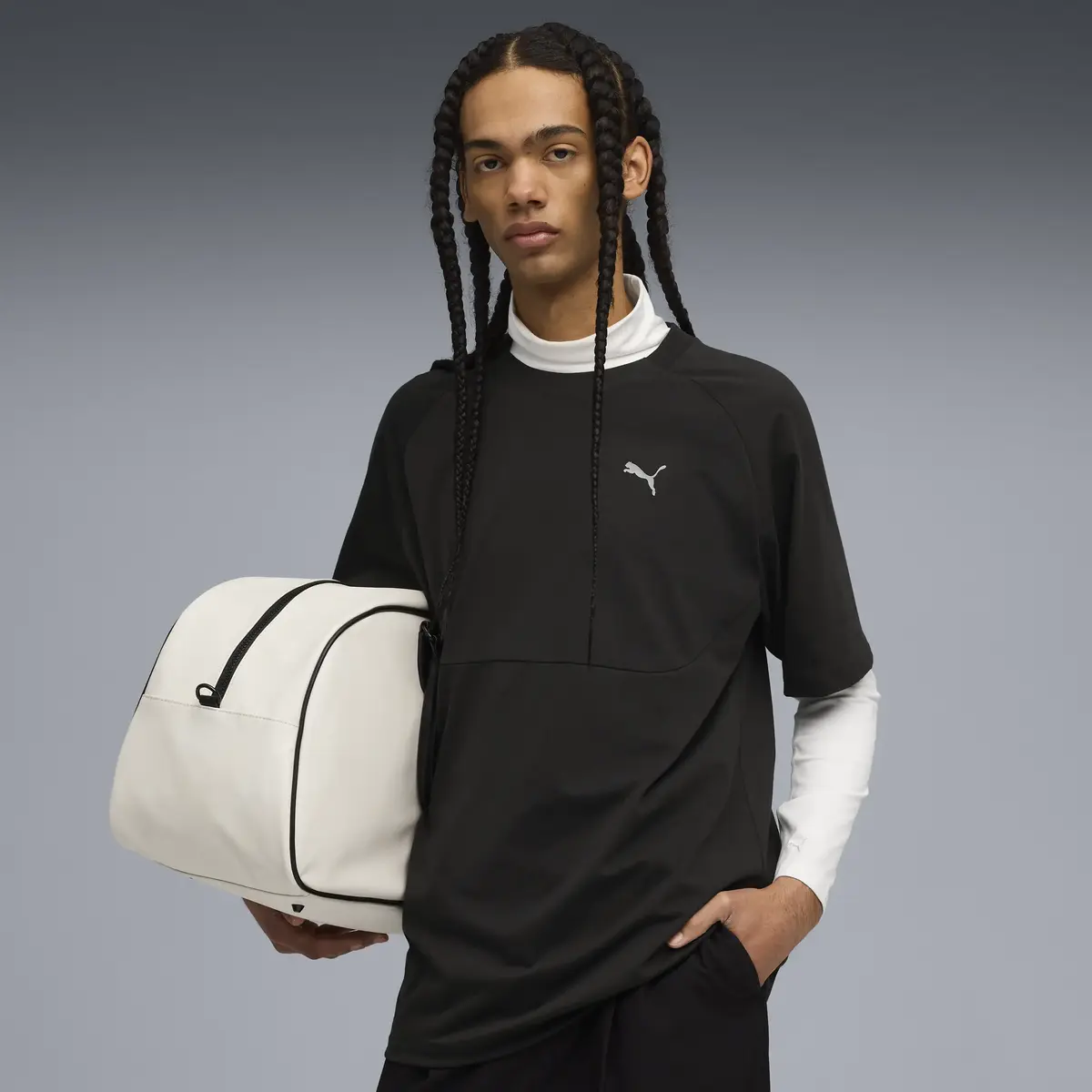 Puma PUMATECH Relaxed Graphic Tee Siyah Erkek T-Shirt