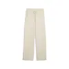 PUMA HER High-Waist Straight Pant Bej Kadın Eşofman Altı