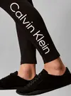 Calvin Klein ICON SPORT 7/8 LEGGI, UB1 Siyah Kadın Tayt