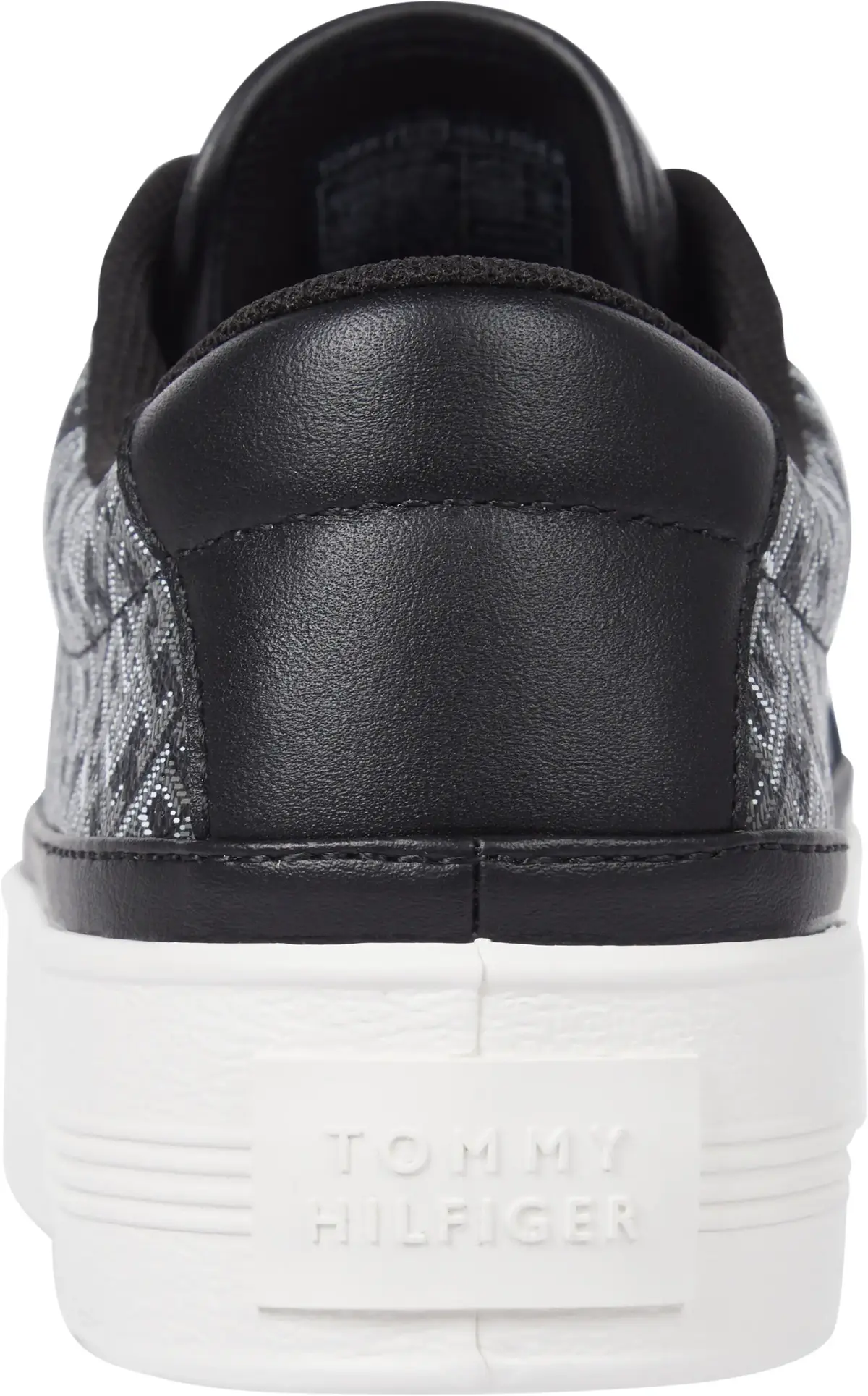 Tommy Hilfiger VULC LEATHER SNEAKER, BDS Siyah Kadın Spor Ayakkabı & Sneaker