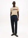 Tommy Hilfiger HILFIGER CHEST INSER, RBT Bej Erkek T-Shirt & Polo